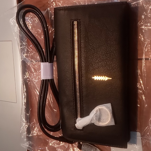 Thacker NYC Eve Crossbody in Black Leather New with Tags Great Quality & Design - Picture 2 of 9